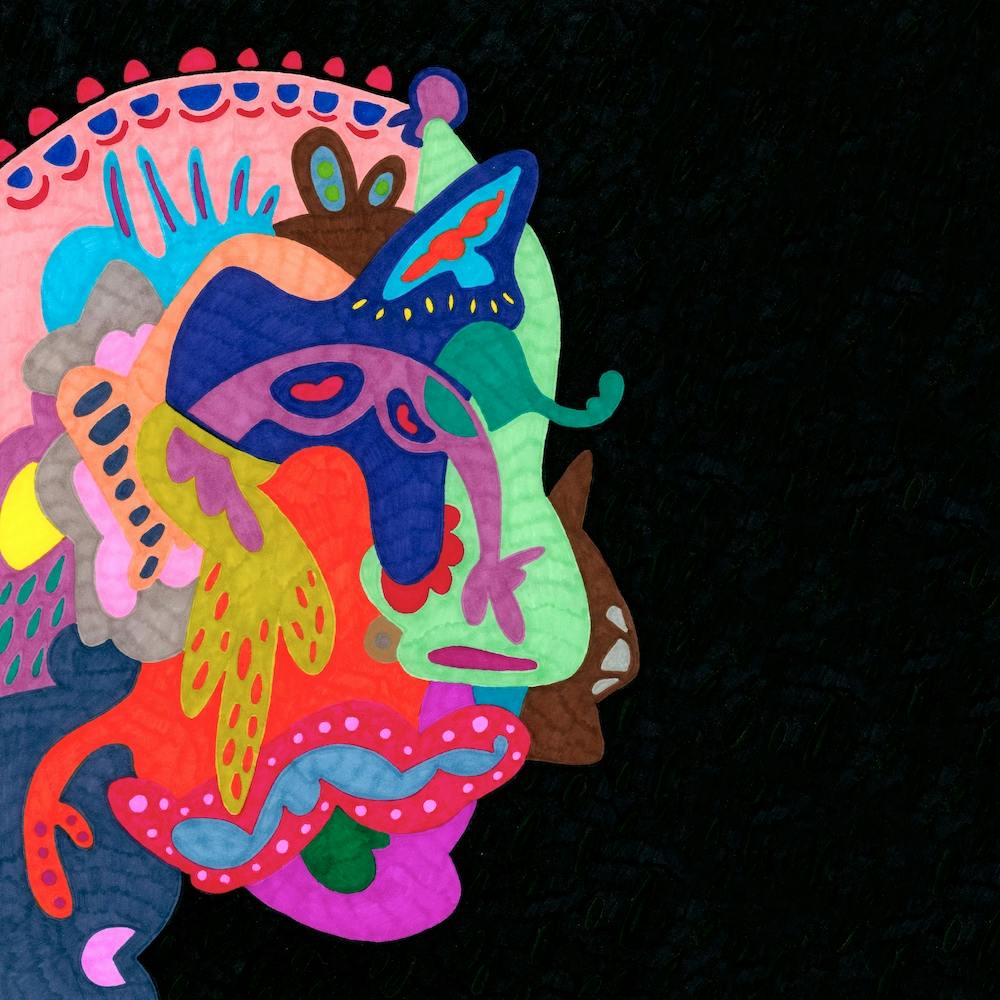 Side Face In The Mirror Square