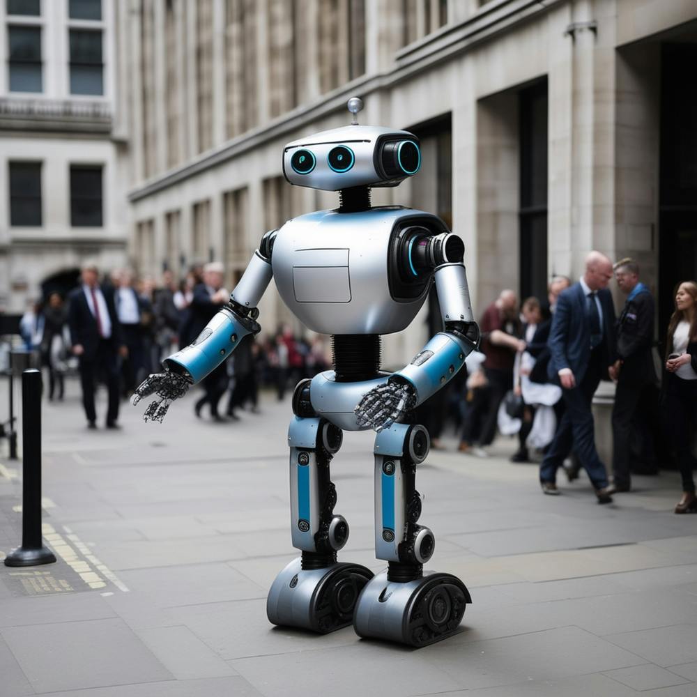 Robot On The Street 8