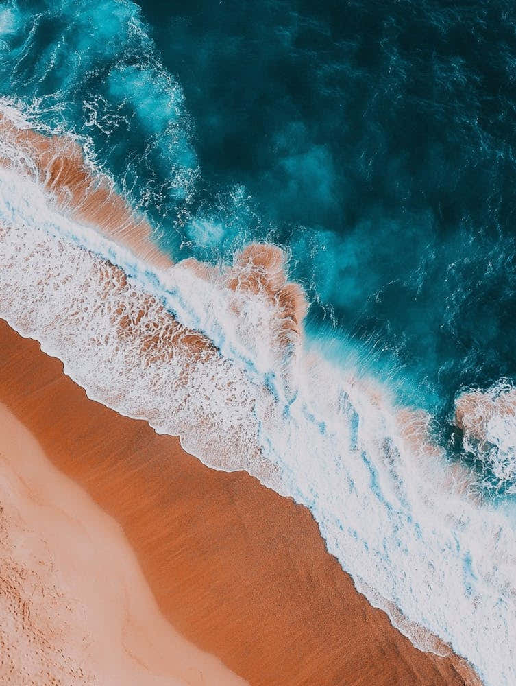 Aerial View Of A Beach 164