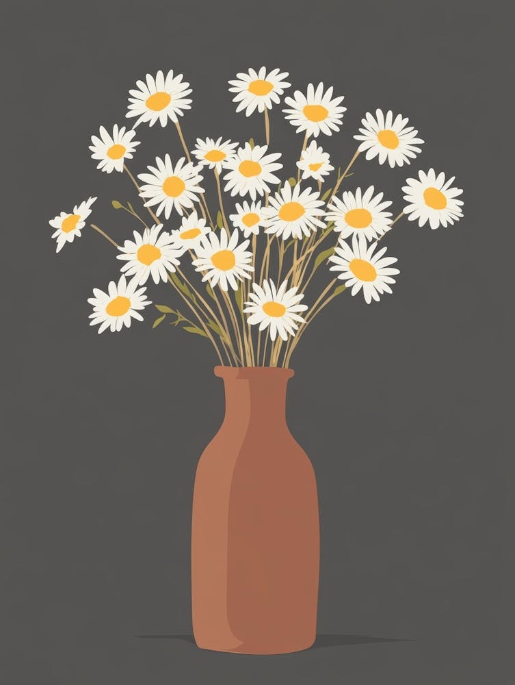 Daisies In A Vase 31