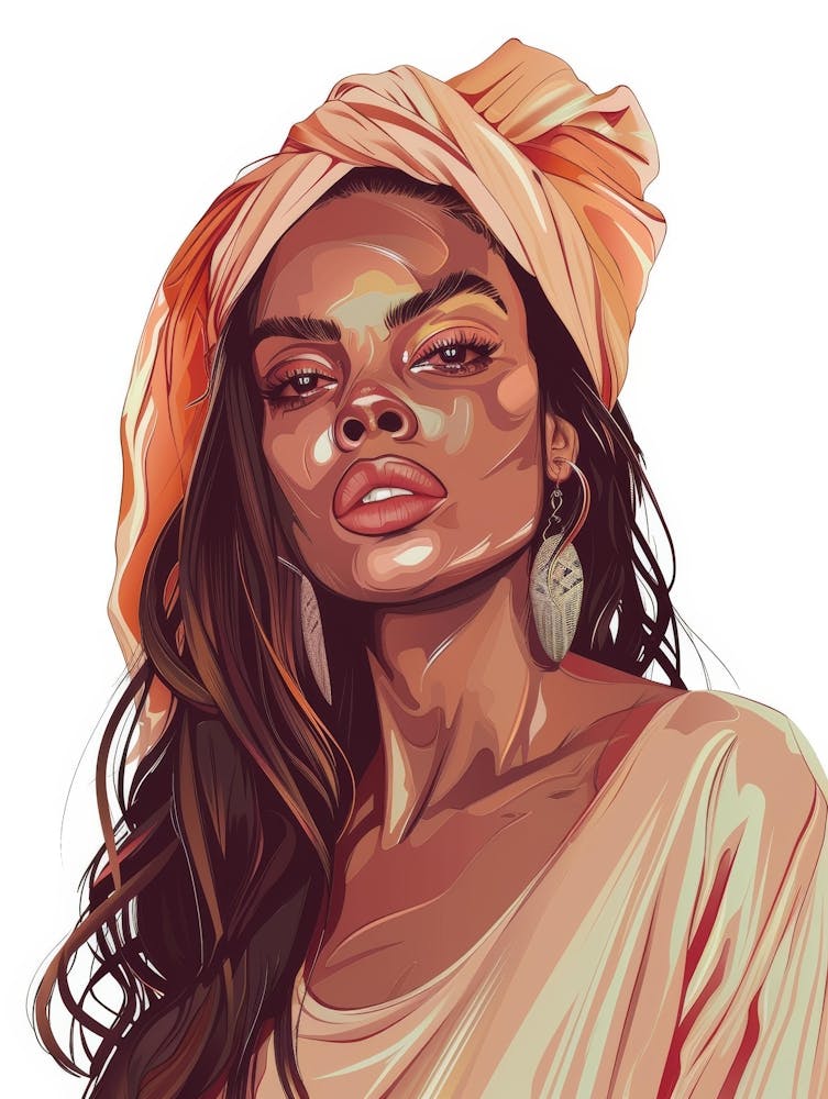 African Woman Portrait 13