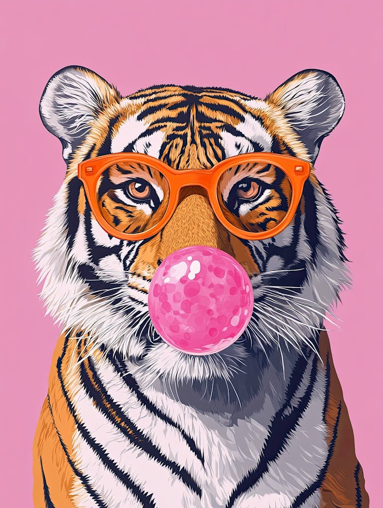 Tiger Chewing Gum