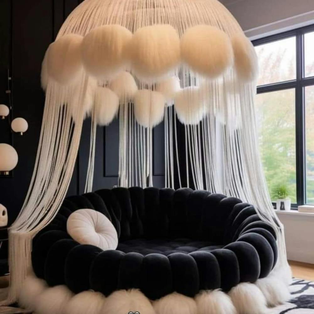 Shabby Chic Canopy Bed