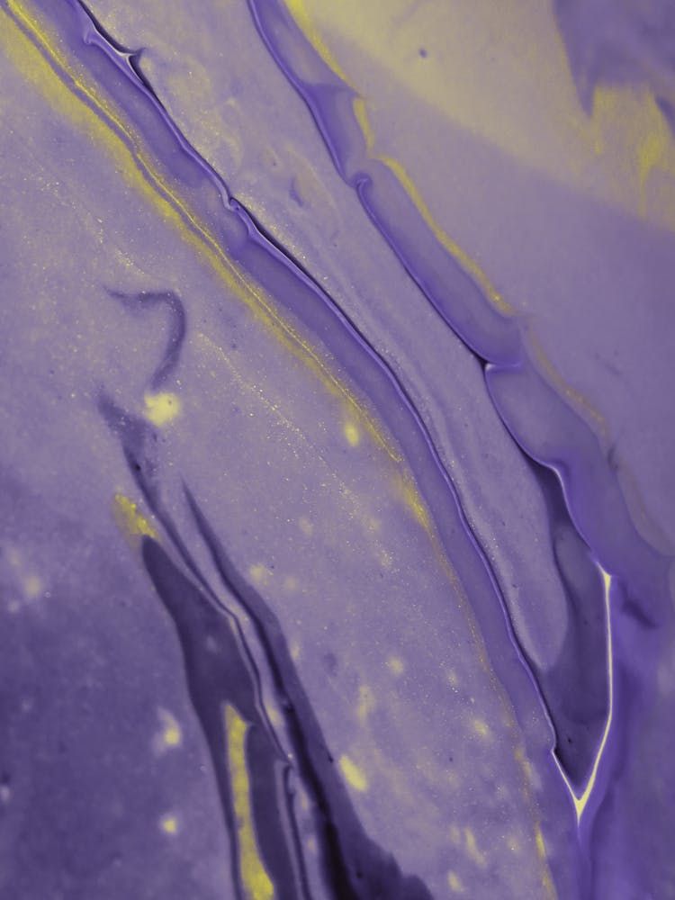 Close Up Of A Purple Liquid