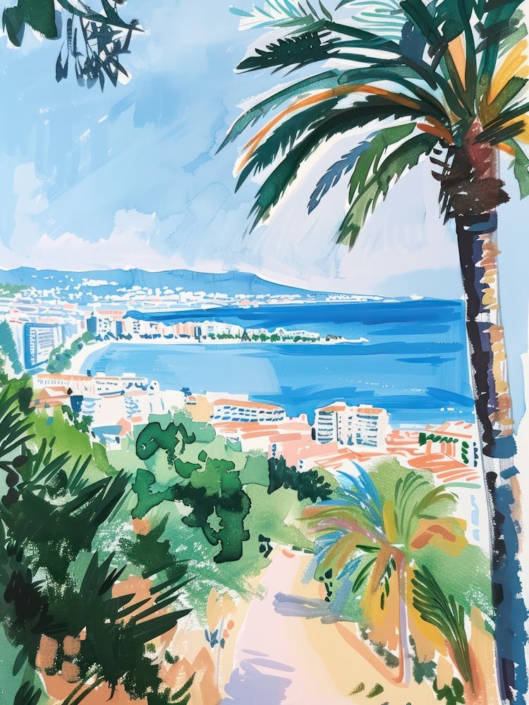 Travel Poster Happy Places Malaga 3