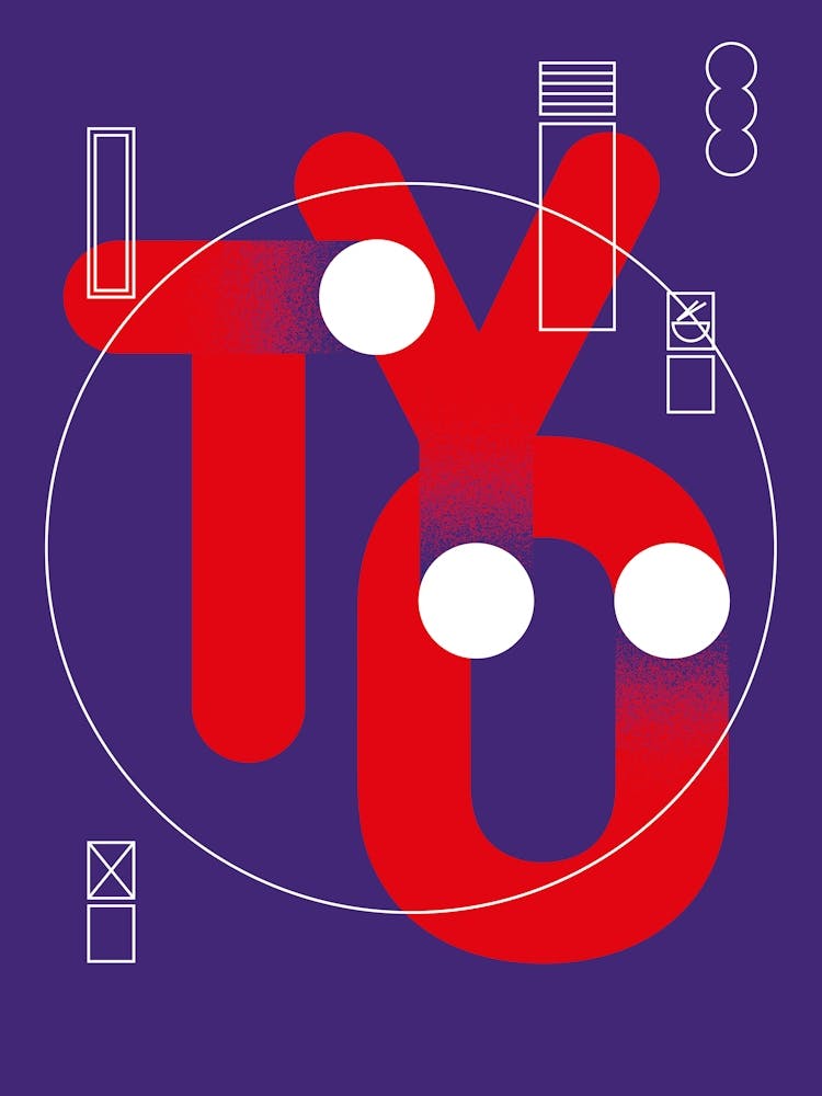 TYO #1 Purple/Red