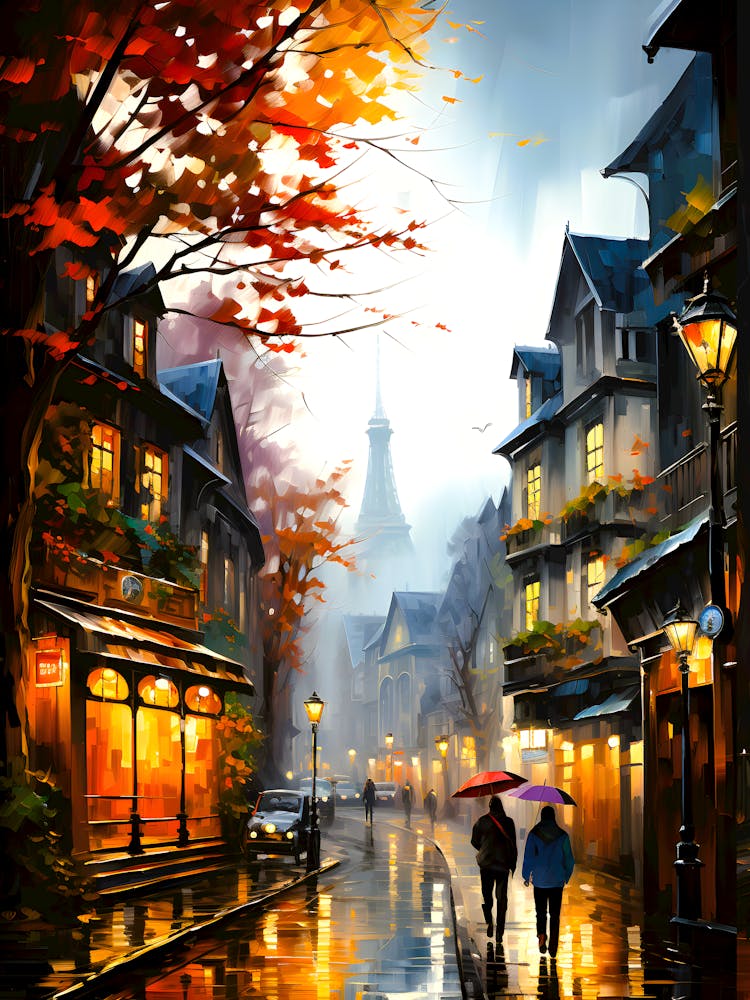 Nocturnal Cityscape A Tapestry Of Urban Splendor