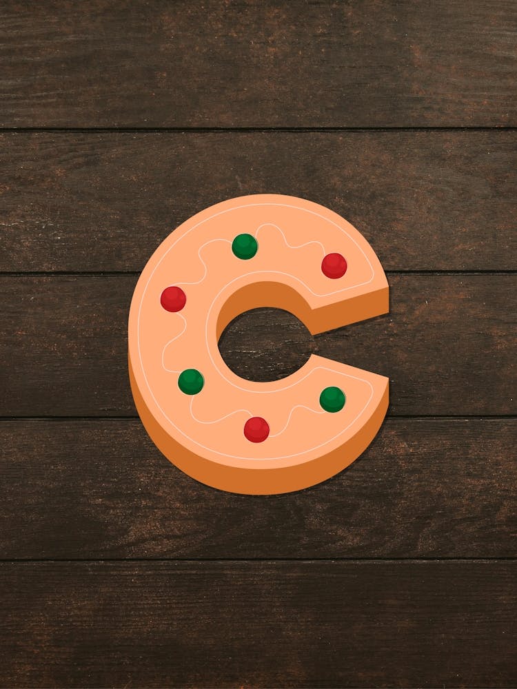 Gingerbread Christmas Letters Living Room Holiday Display 03