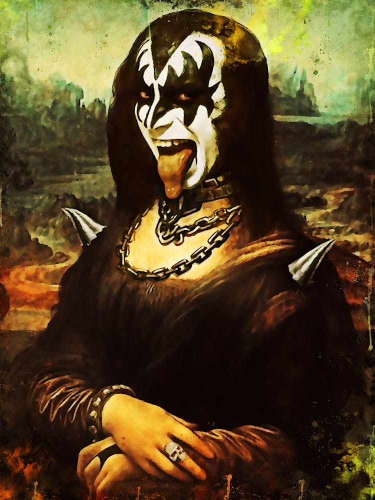 Kiss Mona Lisa 1