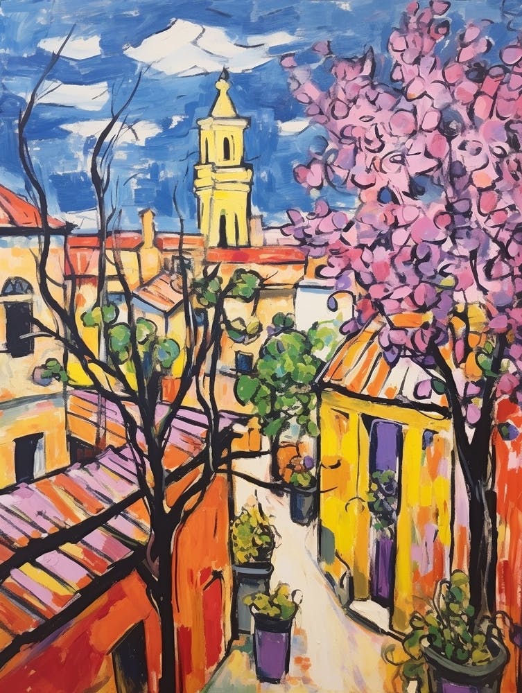 Parma Italy 4 Fauvist Painting