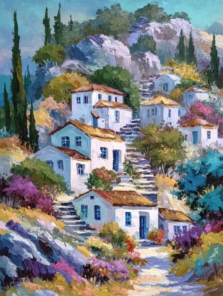 Village Of Greece