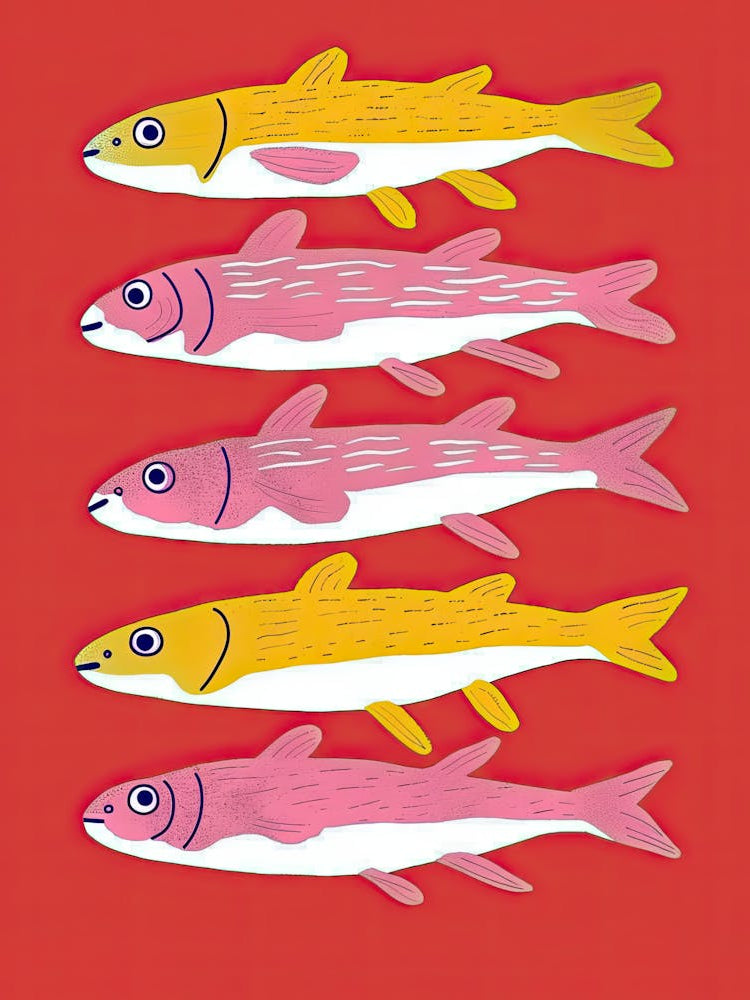 Synchrony At Sea Fish Poster