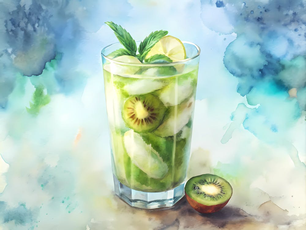 Mojito Menthe Kiwi Sans Alcool Mondial