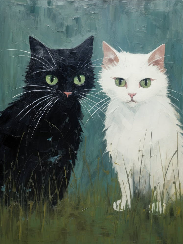 Black And White Cats