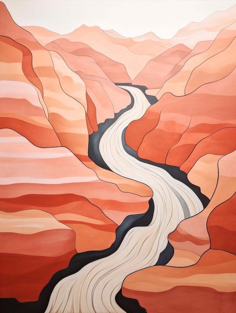Canyon Abstract Minimalist 4