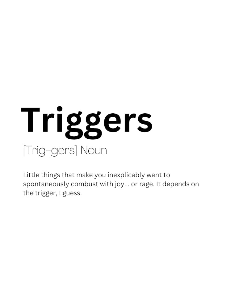 Triggers Definition Meaning