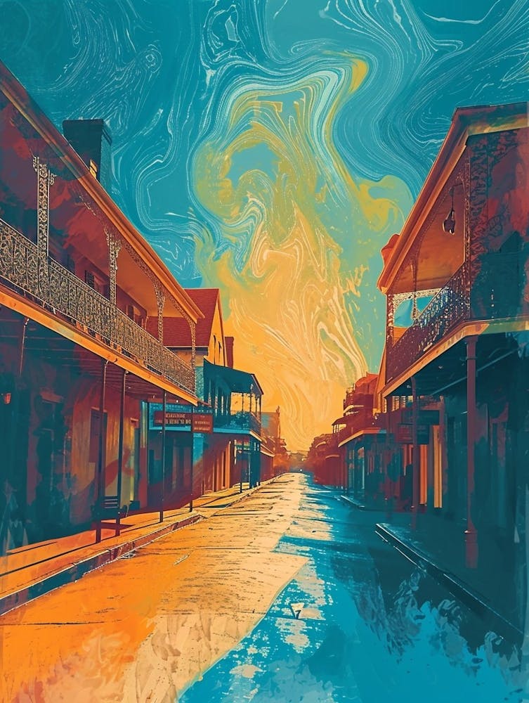 French Quarter Painting 1