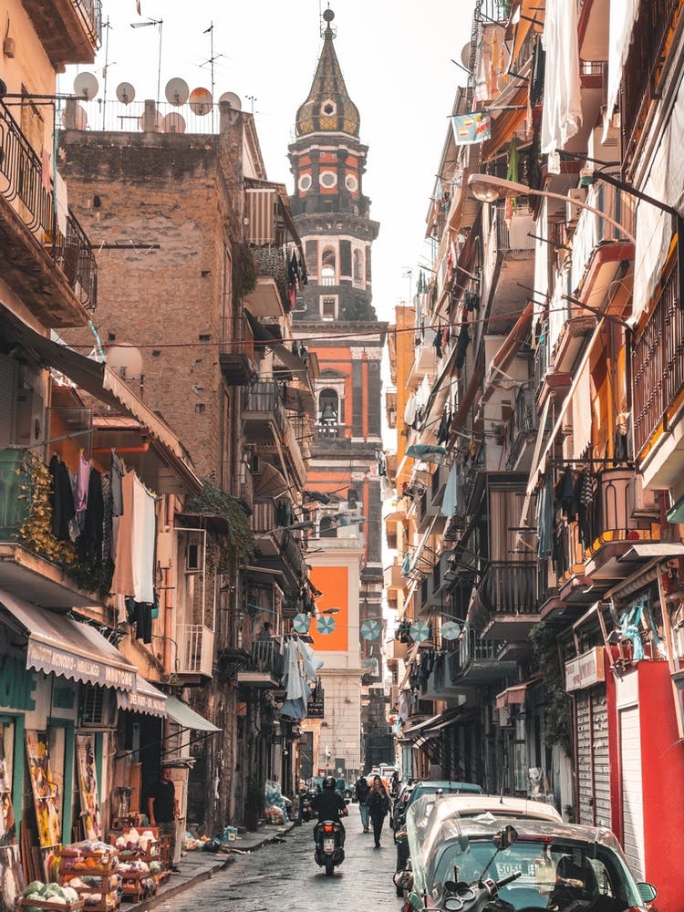 Napoli Street Scene