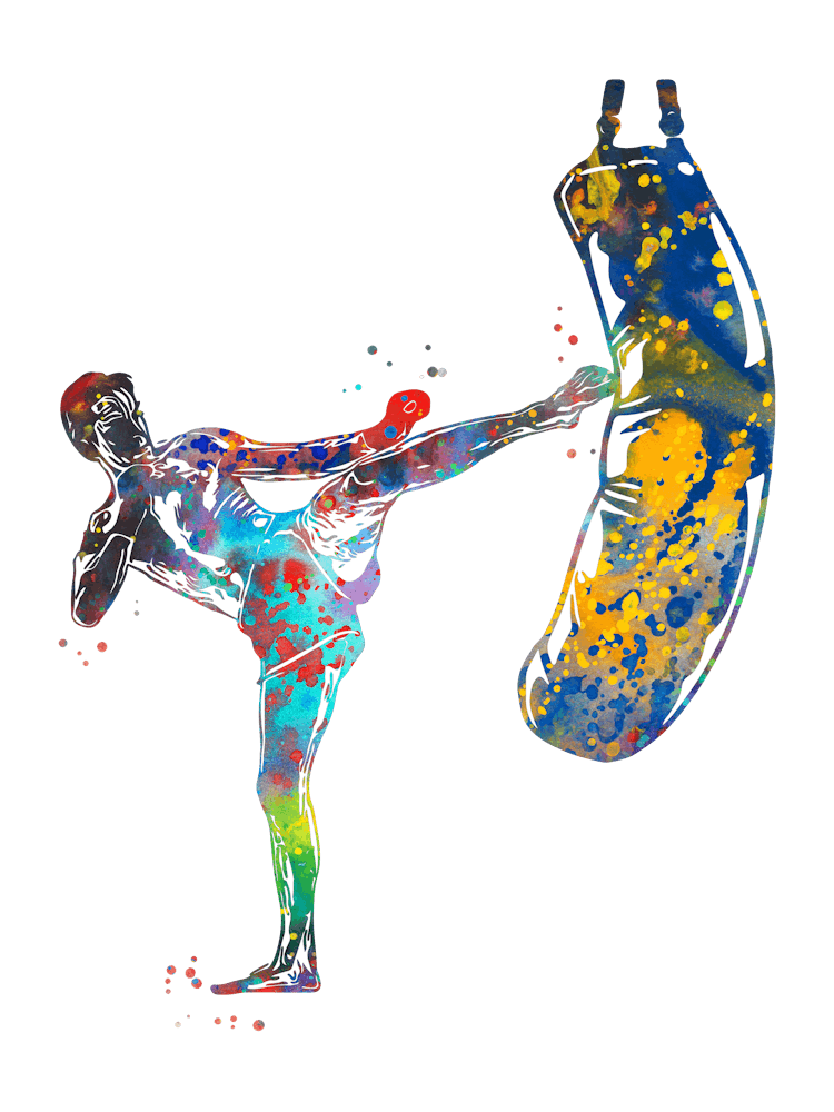 Kickbox Male Martial Artist 3