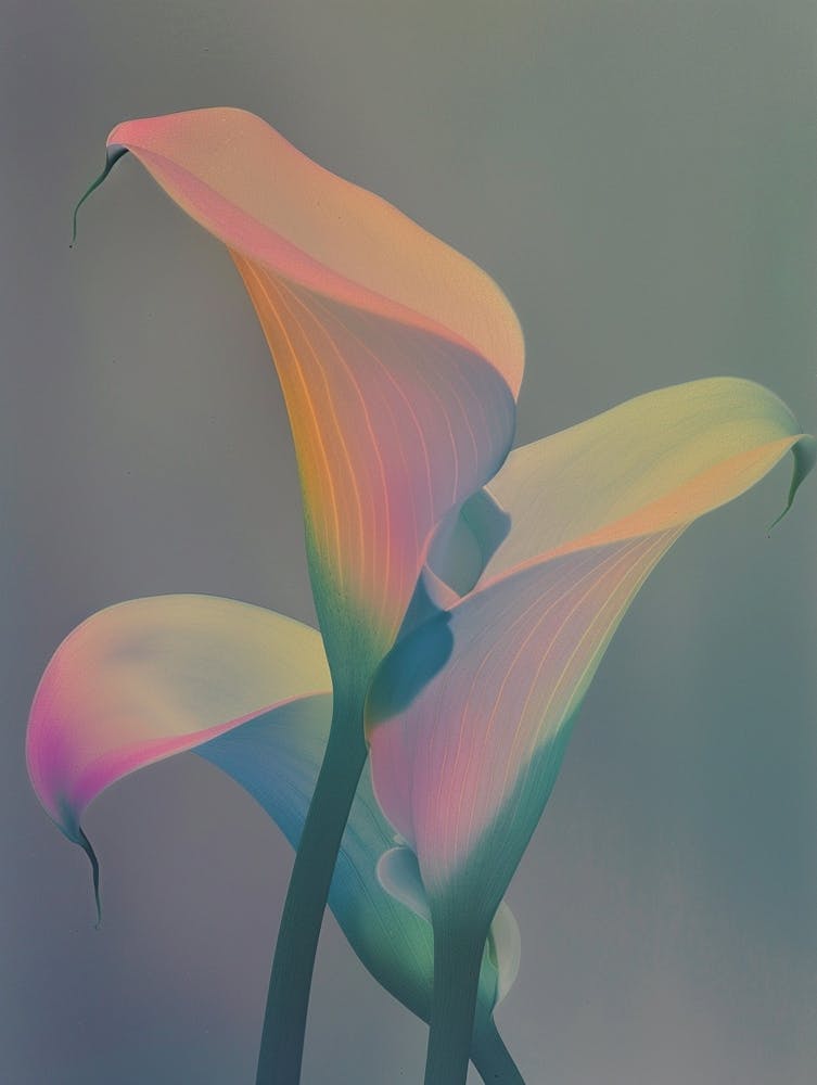 Iridescent Flower Calla Lily 1