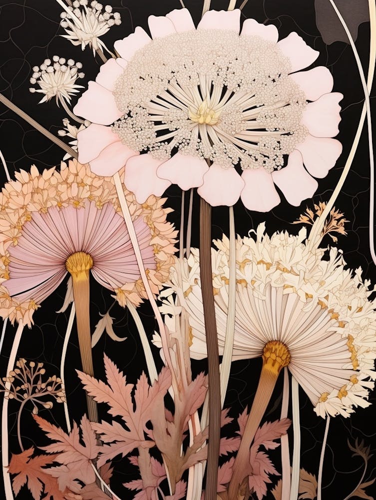 Flower Illustration Queen Annes Lace 8