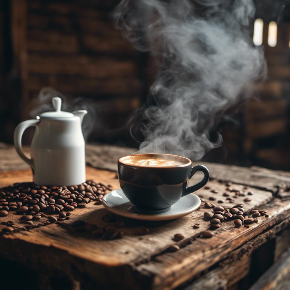 Coffee And Coffee Beans