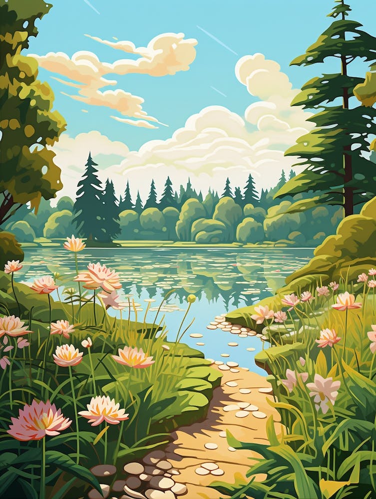 Vandusen Botanical Garden Canada Illustration 3