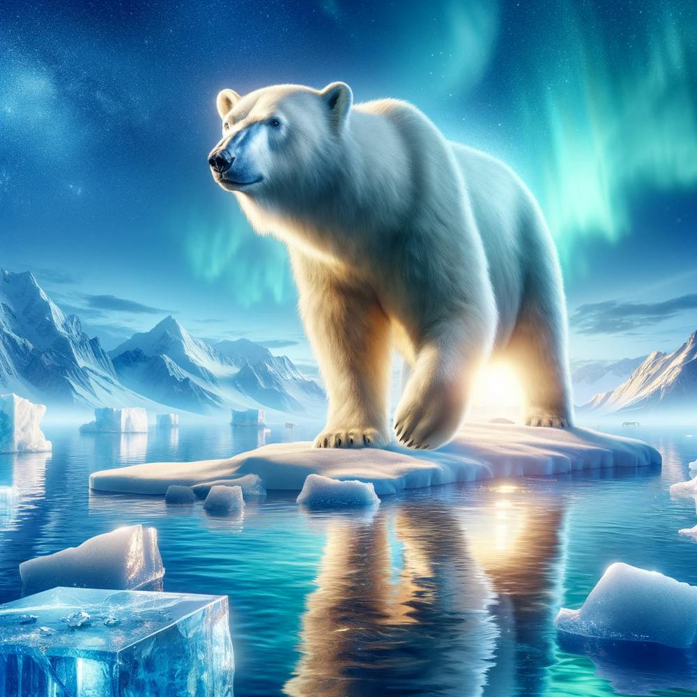 Polar Bear In The Arctic