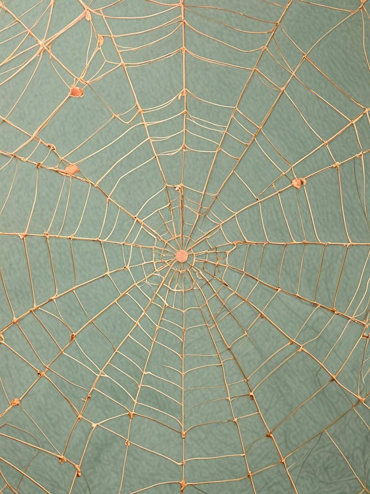 Golden Spider Web 1