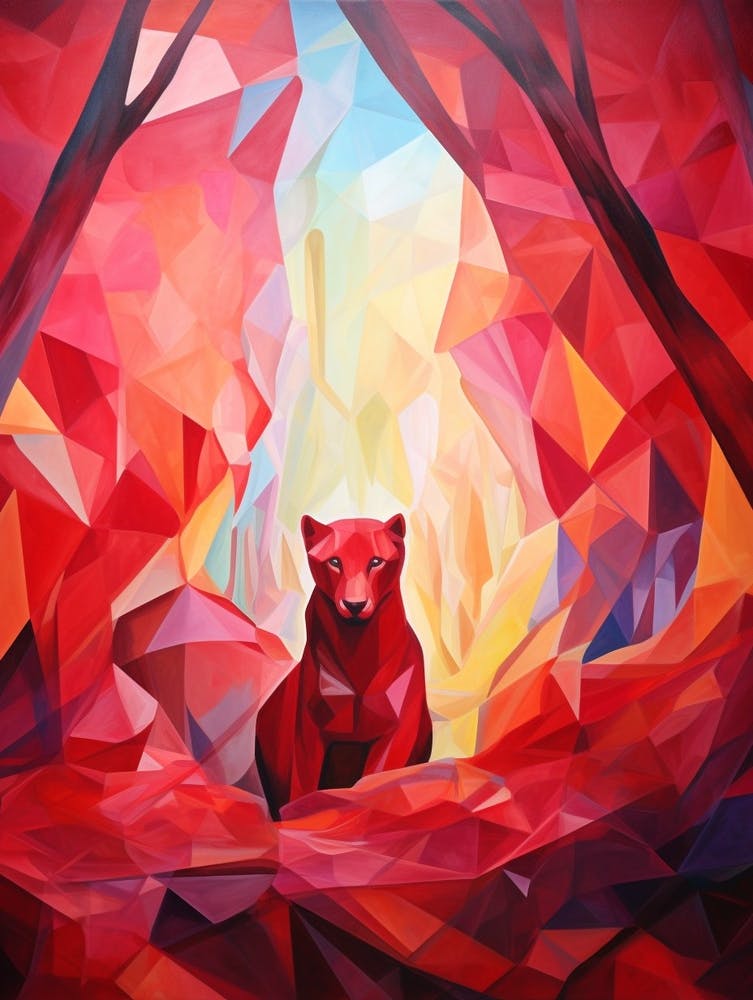 Colourful Abstract Geometric Polygons 4