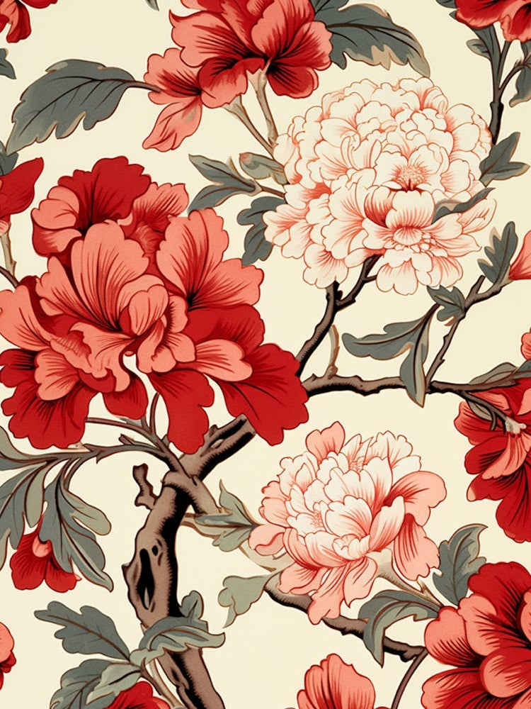Chinese Peony Wallpaper