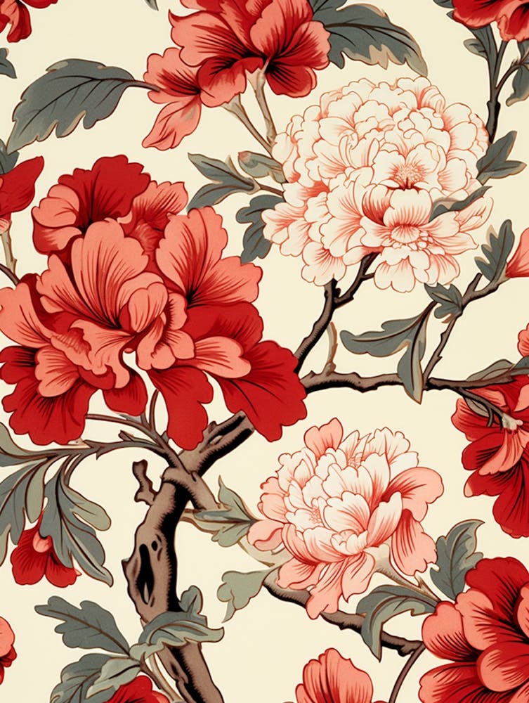 Chinese Peony Wallpaper
