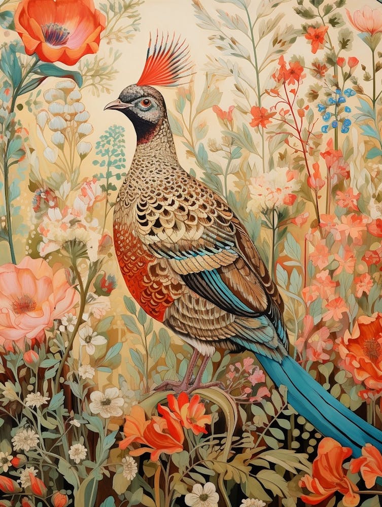 Pheasant 7 Detailed Bird Painting