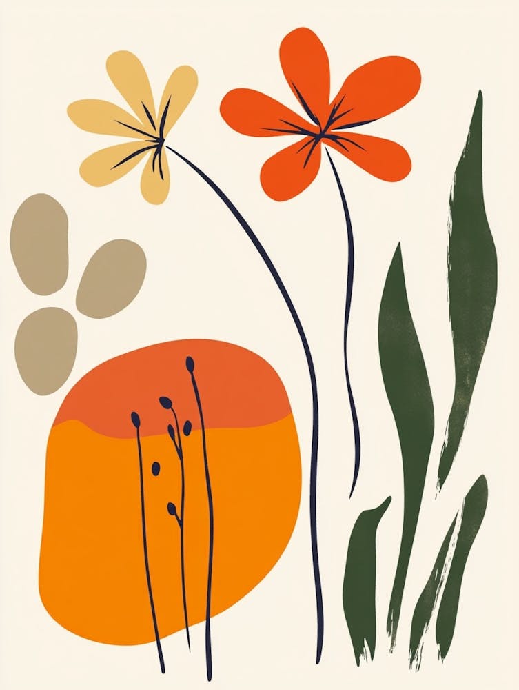 Abstrakte Blumen 29
