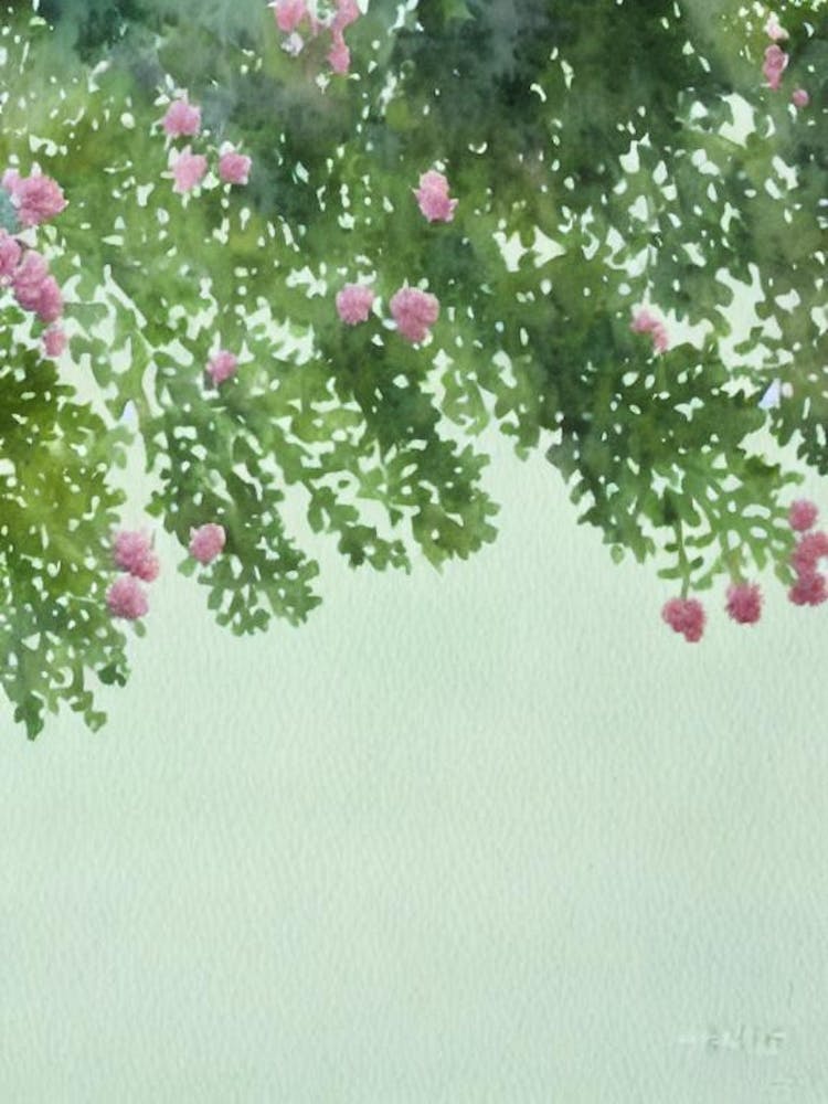 Pocillopora II Aquarelle de conte de fées