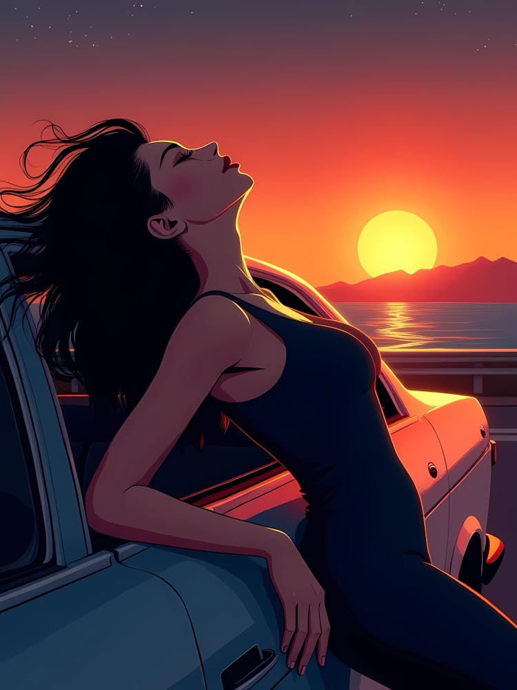 Sunset Girl