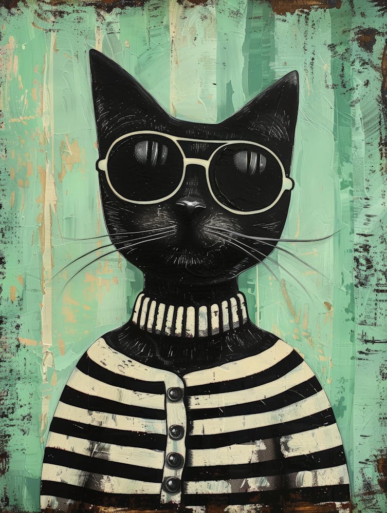 Cat In Sunglasses 14