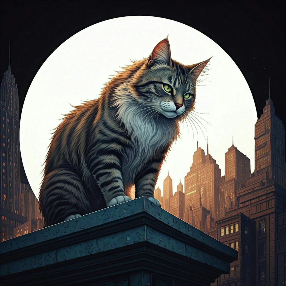 Cat In The City