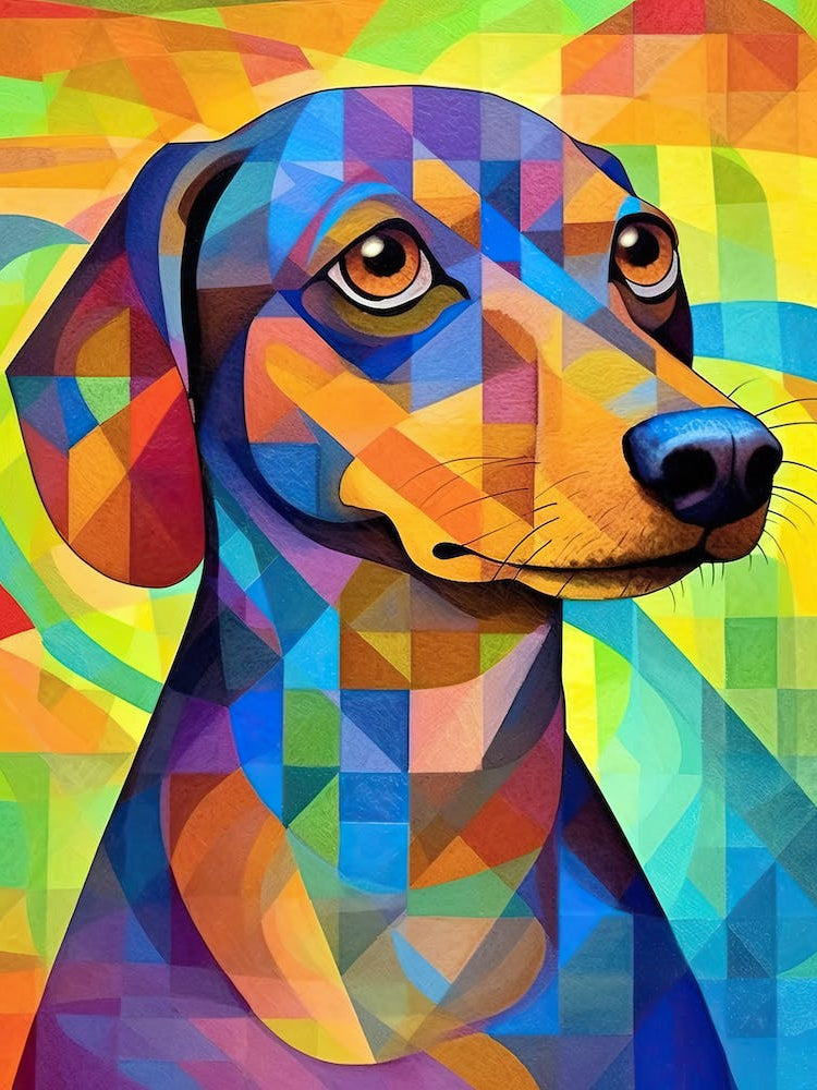 Dachshund dog print 2 1