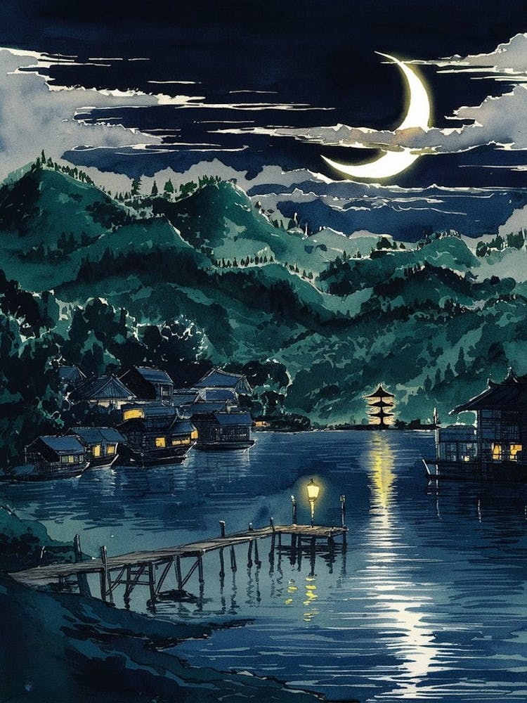 Moonlight In The Mountains 8