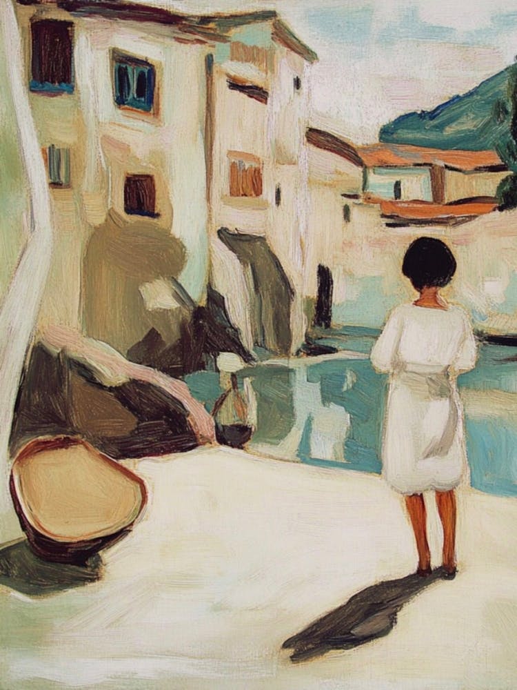 Girl By The Water