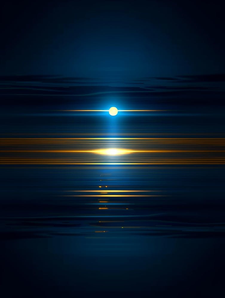 Moonlight Over Water 1
