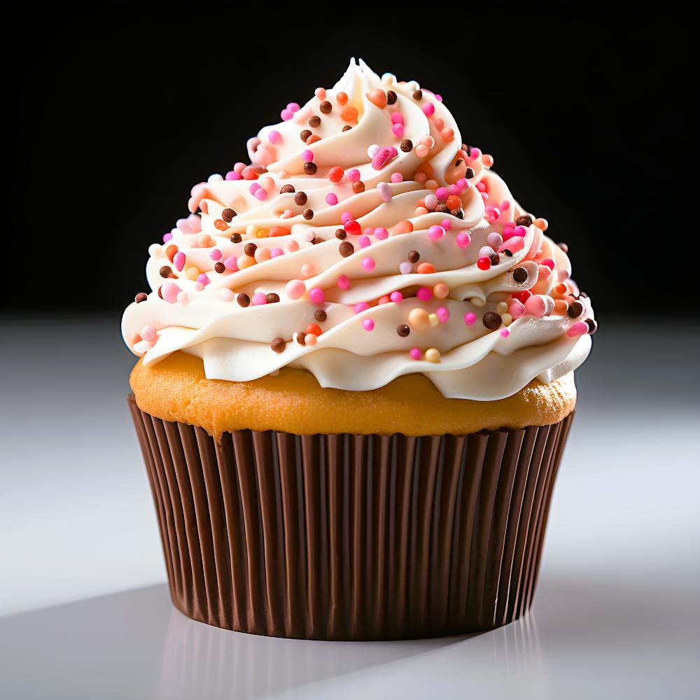 Sweet Symphony Artful Cupcake