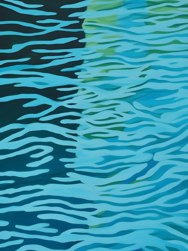 Blue Depths Swimming Pool Pattern