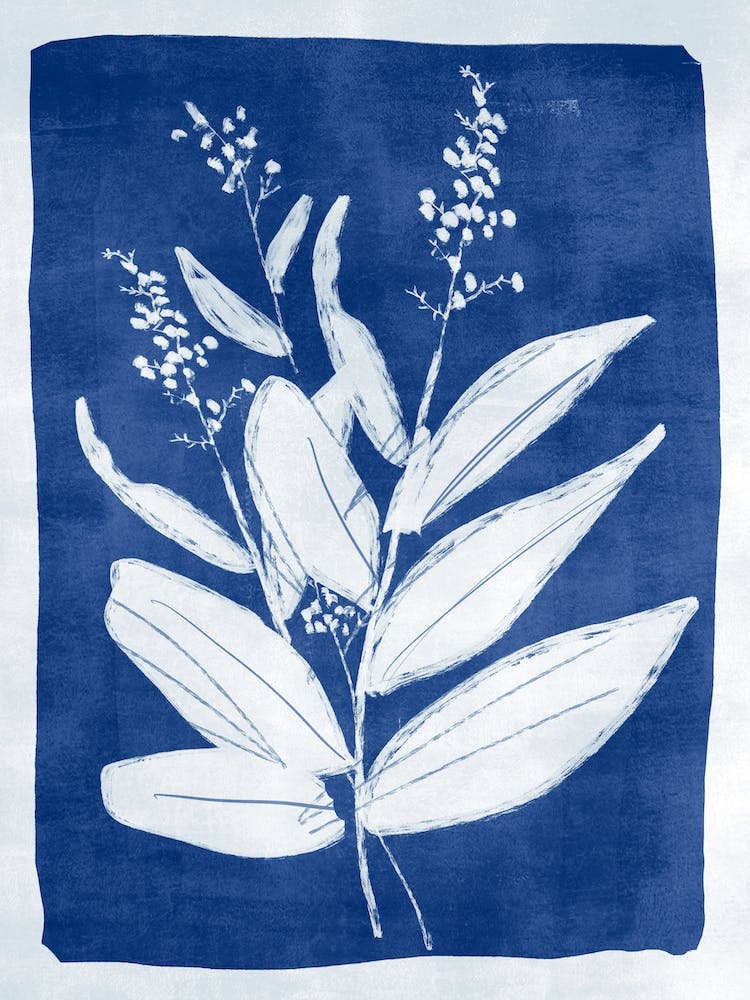 Minimal Plant 24 Blue