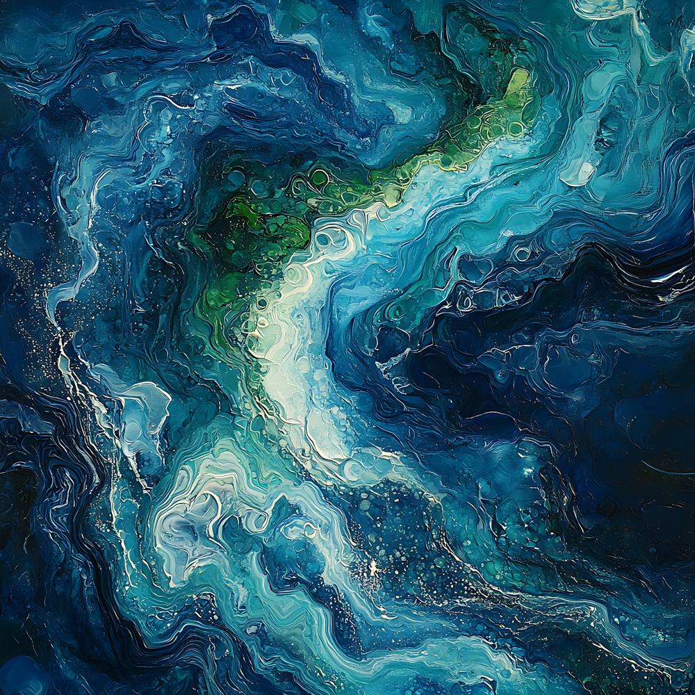 Abstract Earth Day Composition Backdrop 3