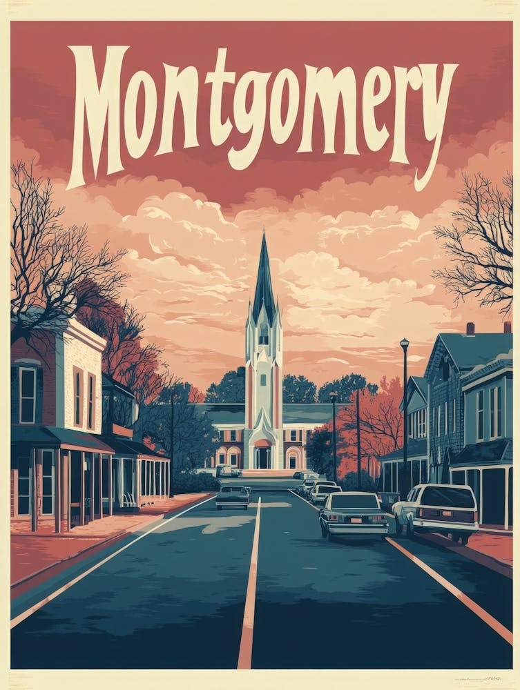 Aihrgdesign A Classic 1960s Travel Poster For Montgomery Show F9a43c4a 4465 42a7 A424 C232cd28fc60 3