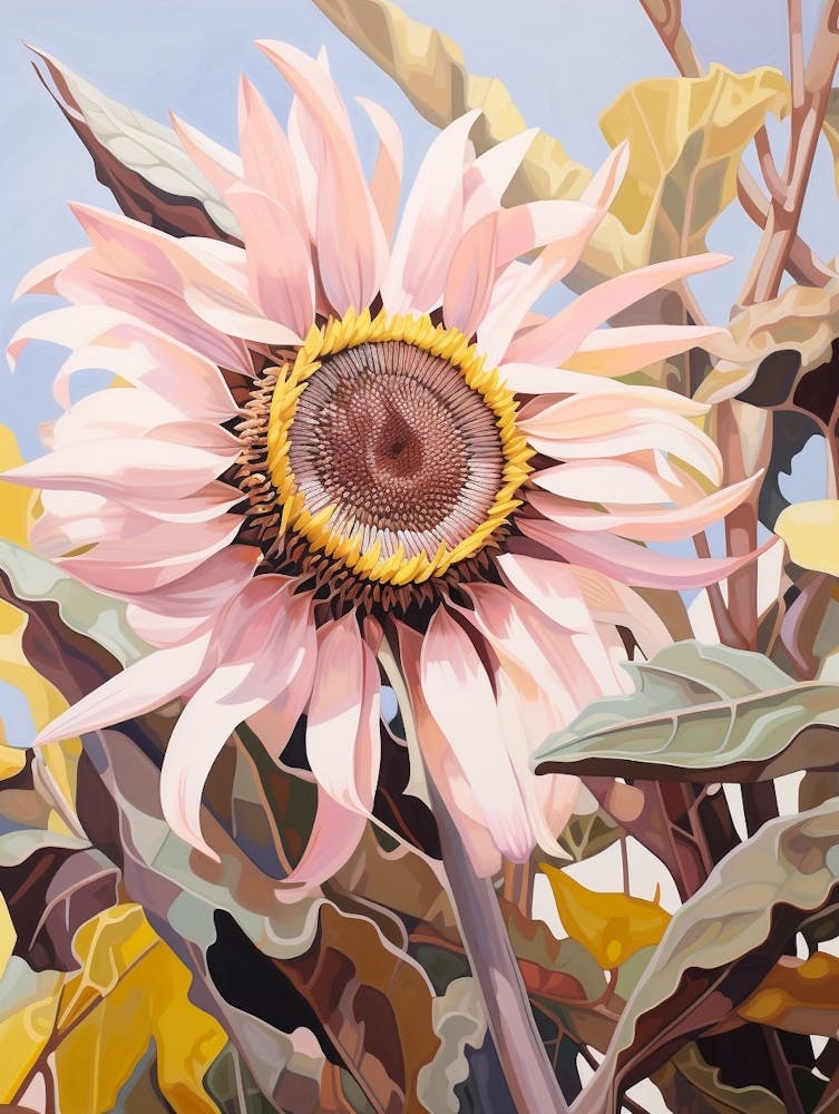 Sunflower 4 Flower Painting