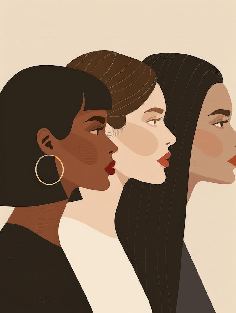Three Women In A Row