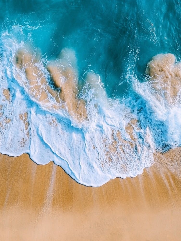 Aerial View Of A Beach 139